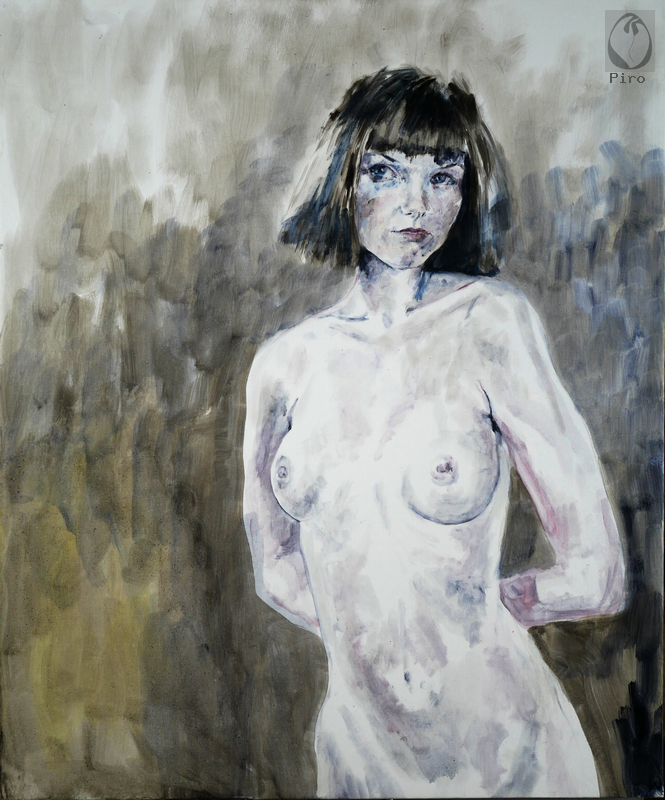 oil on canvas - olio su tela di Piro